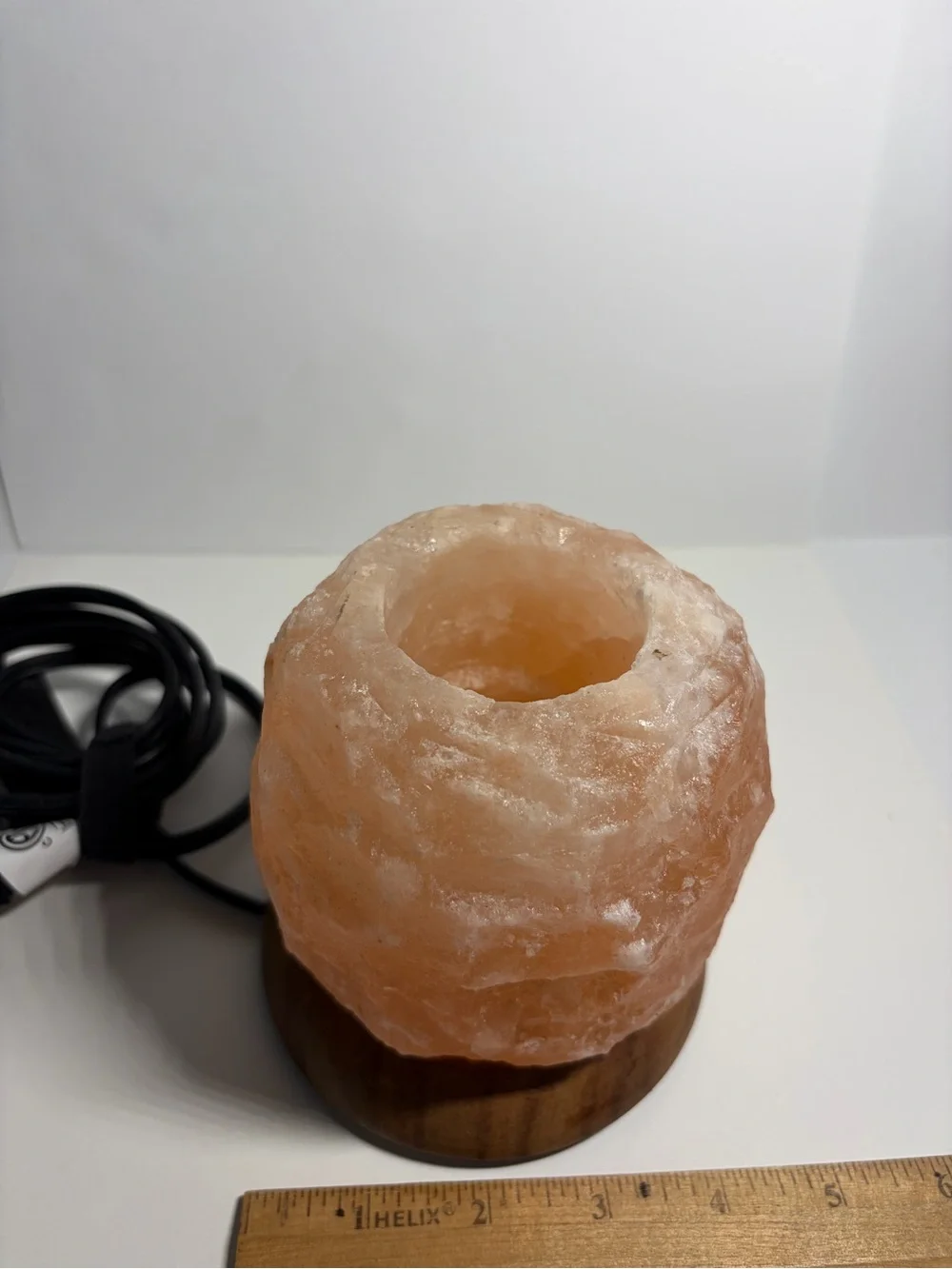 Natural Himalayan Salt Candle Holder - Pink